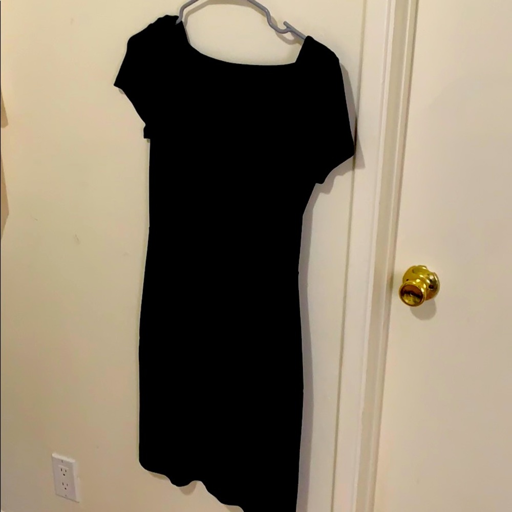 Banana republic black classic dress